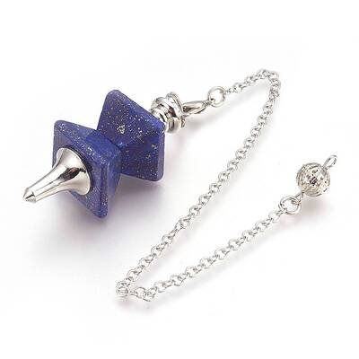 Natural Lapis Lazuli Dowsing Pendulums