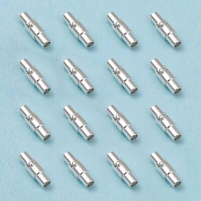 Brass Locking Tube Magnetic Clasps