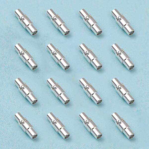 Brass Locking Tube Magnetic Clasps