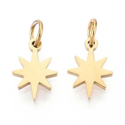 Ion Plating(IP) 304 Stainless Steel Pendants