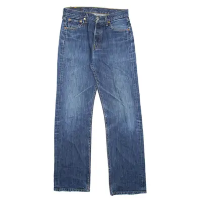 LEVI'S 501 Jeans Blue Denim Regular Straight Mens W29 L32