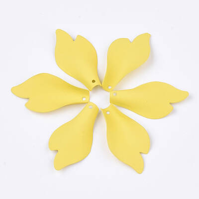 Spray Painted Eco-Friendly Iron Pendants