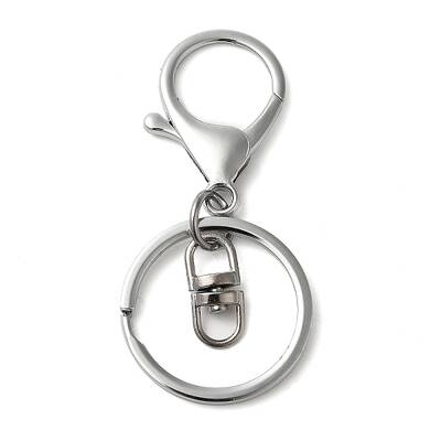 Alloy Keychain Clasp Findings