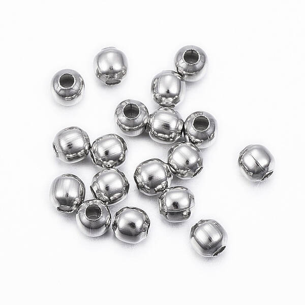 Tarnish Resistant 304 Stainless Steel Beads