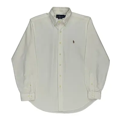 Ralph Lauren Shirt - Large White Cotton