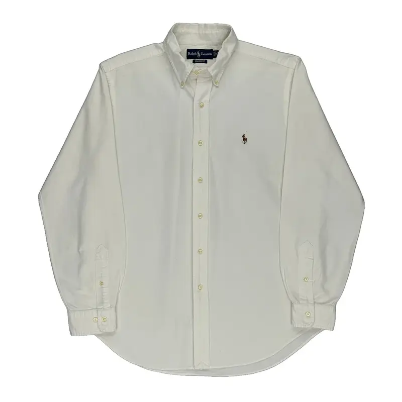 Ralph Lauren Shirt - Large White Cotton