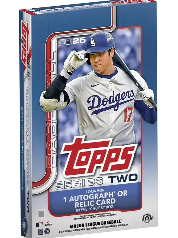 2025 Topps Series 2 Baseball Hobby Box and Packs