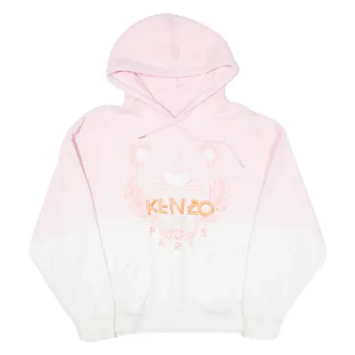 KENZO Womens Pink Hoodie M