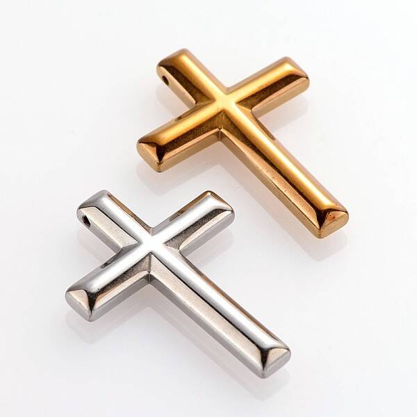 Electroplate Non-Magnetic Synthetic Hematite Pendants