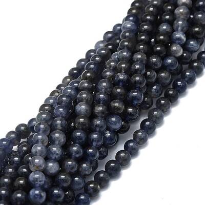 Natural Iolite Beads Strands