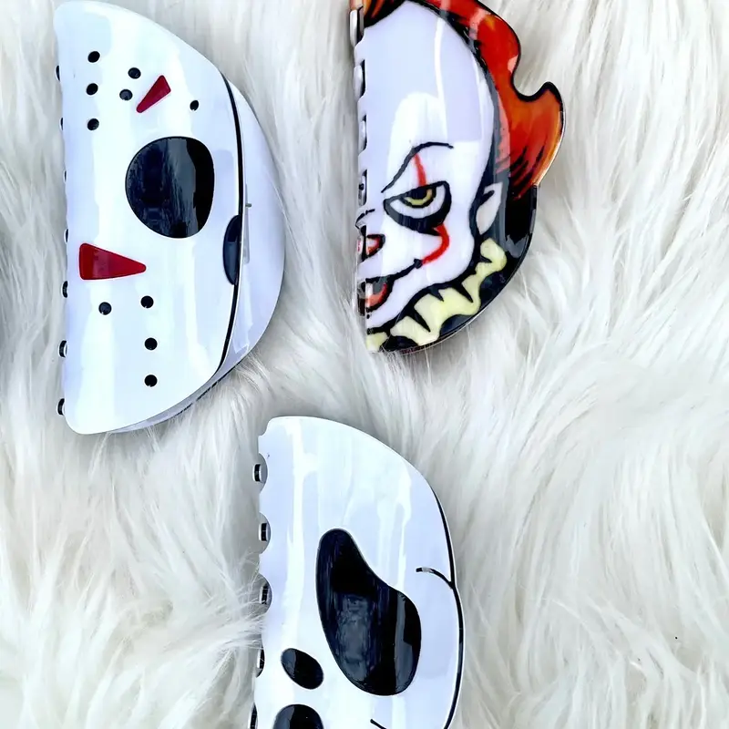 Spooky Halloween Hair Clips