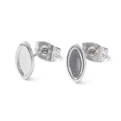 Non-Tarnish 304 Stainless Steel Stud Earring Finding