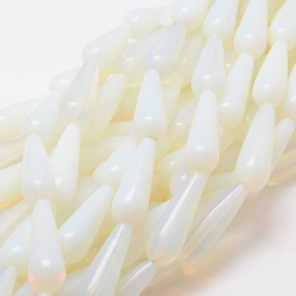 Opalite Teardrop Beads Strands