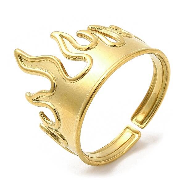 304 Stainless Steel Open Cuff Rings