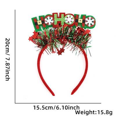 Christmas Plastic Hair Bands