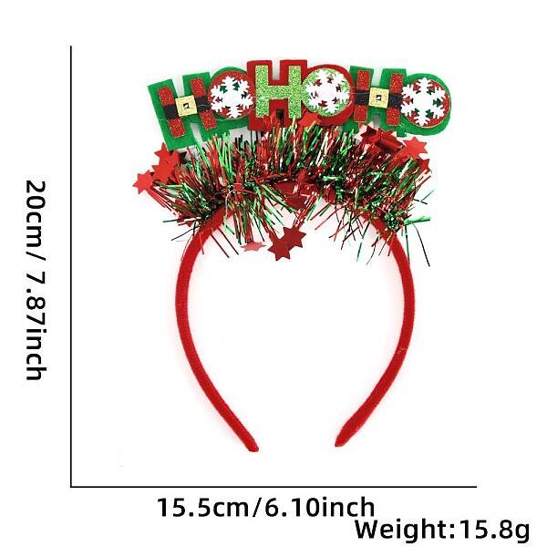 Christmas Plastic Hair Bands