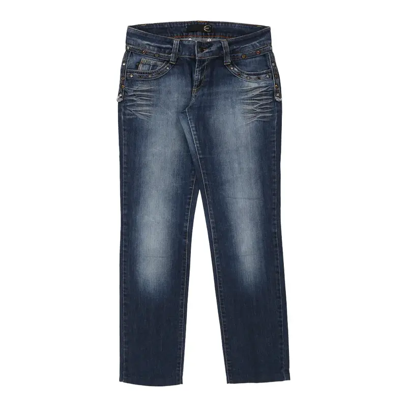 Just Cavalli Jeans - 33W UK 12 Blue Cotton Blend | Size: UK 12