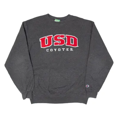 CHAMPION ECO University Of South Dakota Coyotes USA Sweatshirt Grey Mens M