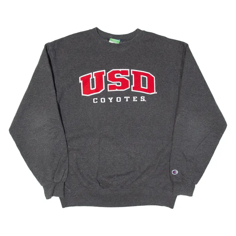 CHAMPION ECO University Of South Dakota Coyotes USA Sweatshirt Grey Mens M