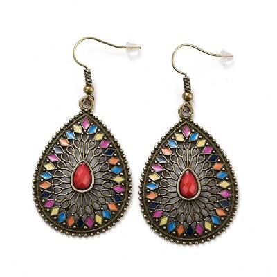 Bohemia Vintage Teardrop Dangle Earrings