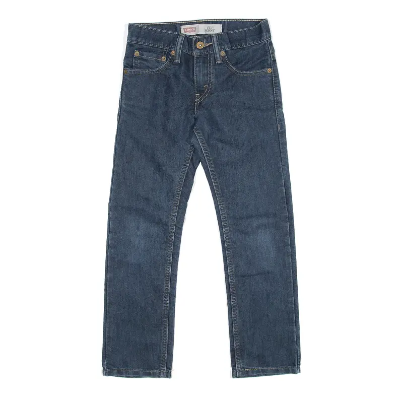 LEVI'S 511 Jeans Blue Denim Skinny Straight Girls W24 L22