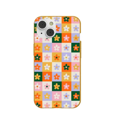 Honey Flower Tiles iPhone 14/16e Case