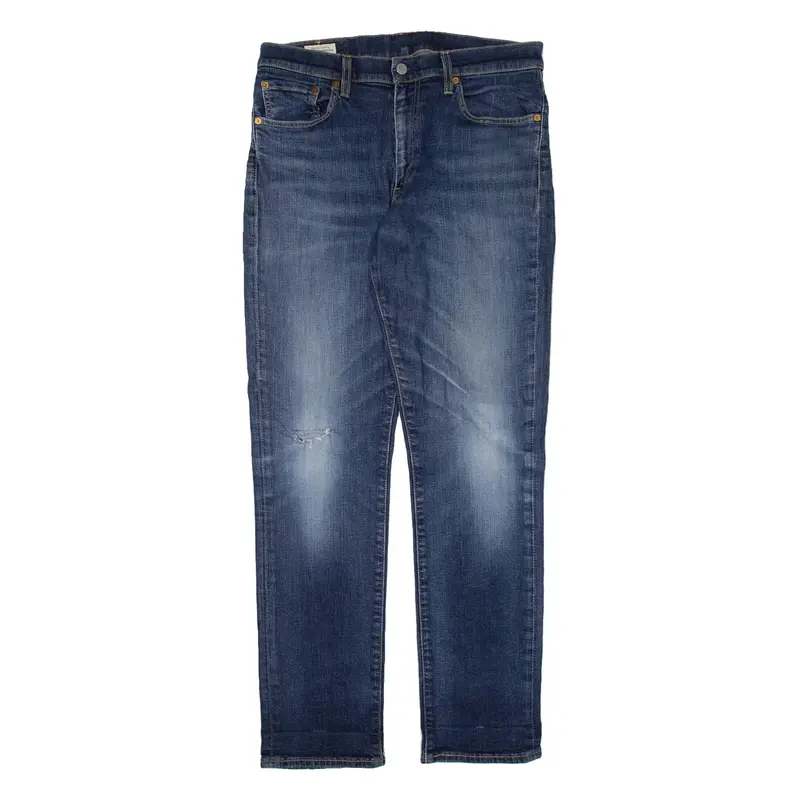 LEVI'S 511 BIG E Jeans Mens Blue Slim Straight W33 L32