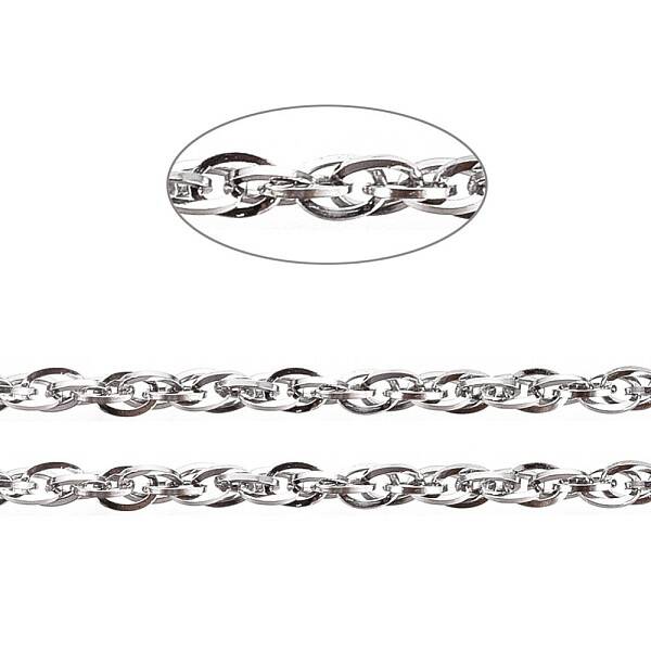 Tarnish Resistant 304 Stainless Steel Rope Chains