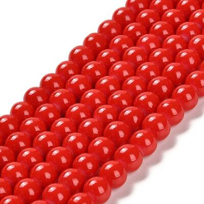 Painted Glass Bead Strands