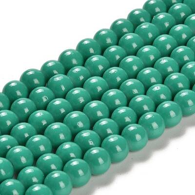 Painted Glass Bead Strands