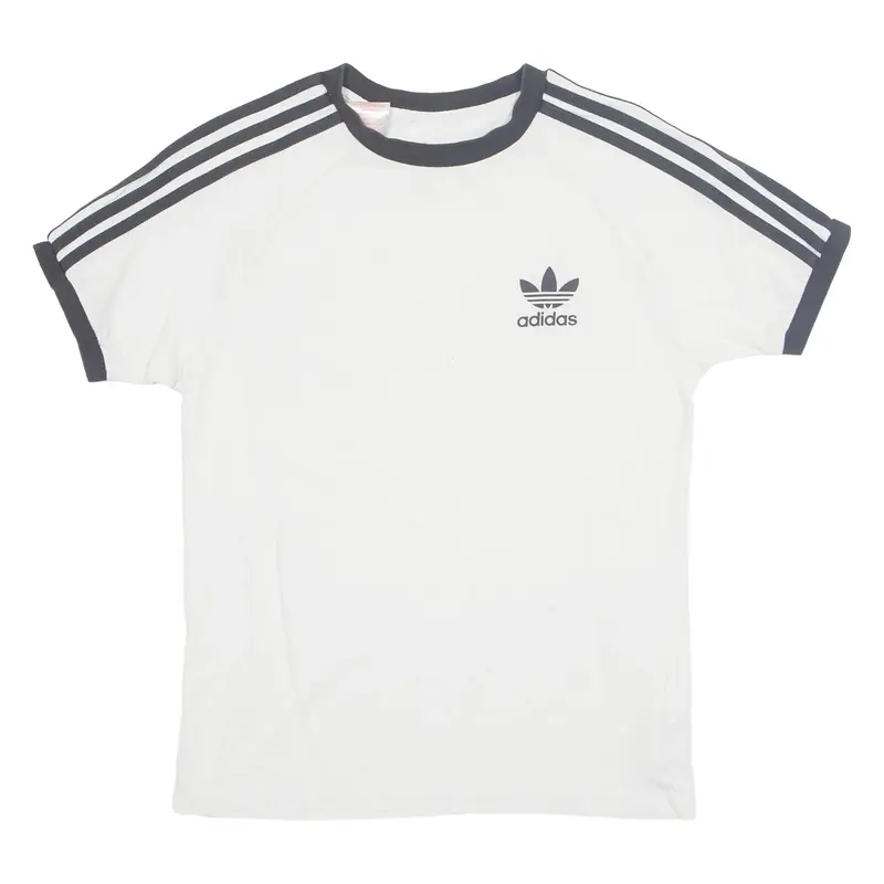 ADIDAS ORIGINALS Boys T-Shirt White 11-12Y
