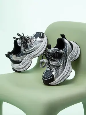 HOBIBEAR Single network summer boys' sports shoes, girls' dad shoes, versatile and breathable summer casual shoes