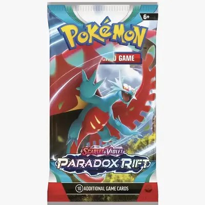 Pokemon Trading Card Game Paradox Rift Booster Packs (LIVE RIP)