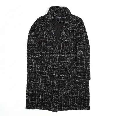C&A OUTERWEAR Overcoat Jacket Black Womens M