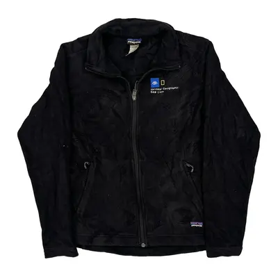 Synchilla National Geographic Sea Lion Patagonia Fleece Jacket - Large Black Polyester