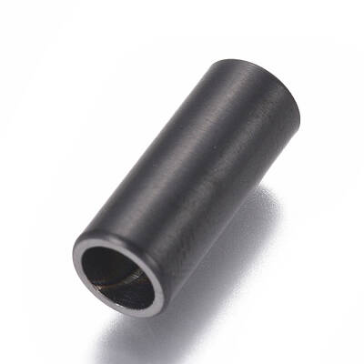 304 Stainless Steel Magnetic Clasps with Glue-in Ends