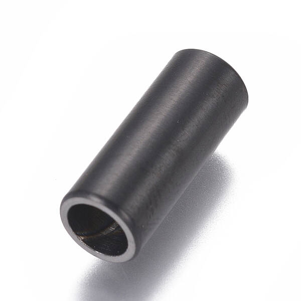 304 Stainless Steel Magnetic Clasps with Glue-in Ends
