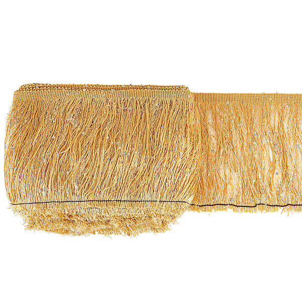 Paillette Tassel Polyester Ribbon Trim