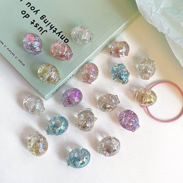 Transparent Acrylic Beads
