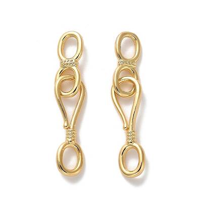Brass Hook and S-Hook Clasps