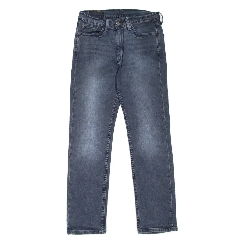 LEVI'S 514 Jeans Mens Blue Slim Straight Stone Wash W29 L30