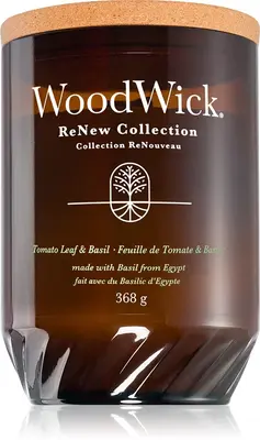 Woodwick ReNew Tomato Leaf & Basil - 368.0g