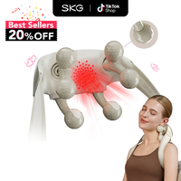 Neck Massager with Heat – Deep Tissue Shiatsu, Cordless & Portable, Pain Relief for Neck & Shoulders – The Perfect Father...