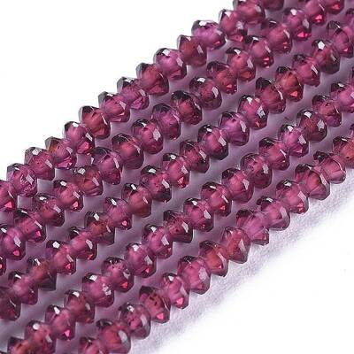 Natural Garnet Beads Strands