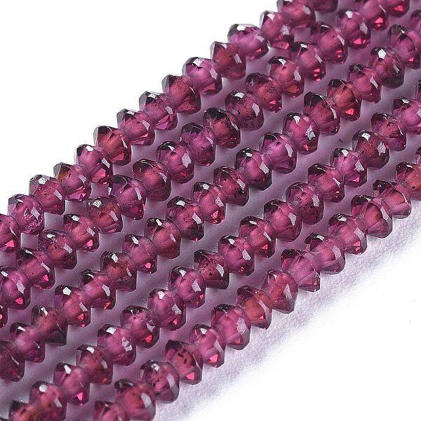 Natural Garnet Beads Strands