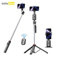 Auto face tracking phone holder,52 mobile phone tripod and wireless remote control page turer.easy to carry and travel,stab...