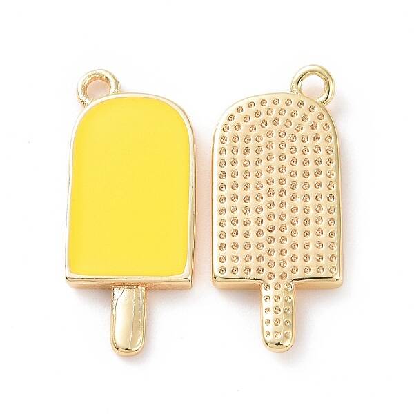 Brass Enamel Pendants