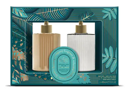 The Luxury Bathing Company Set Regalo Per La Cura Delle Mani Al Profumo Di Pera E Nettarina, 2 Pezzi