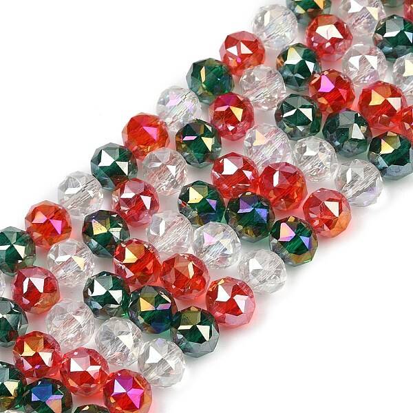 Electroplate Glass Beads Strands