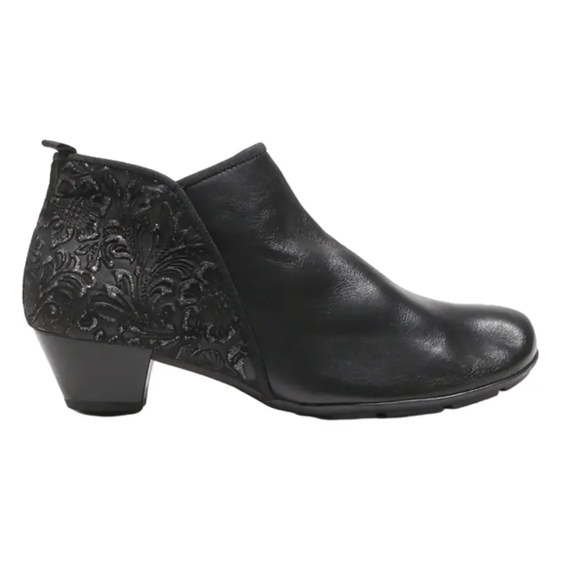GABOR Ankle Boots Black Synthetic Womens UK 5